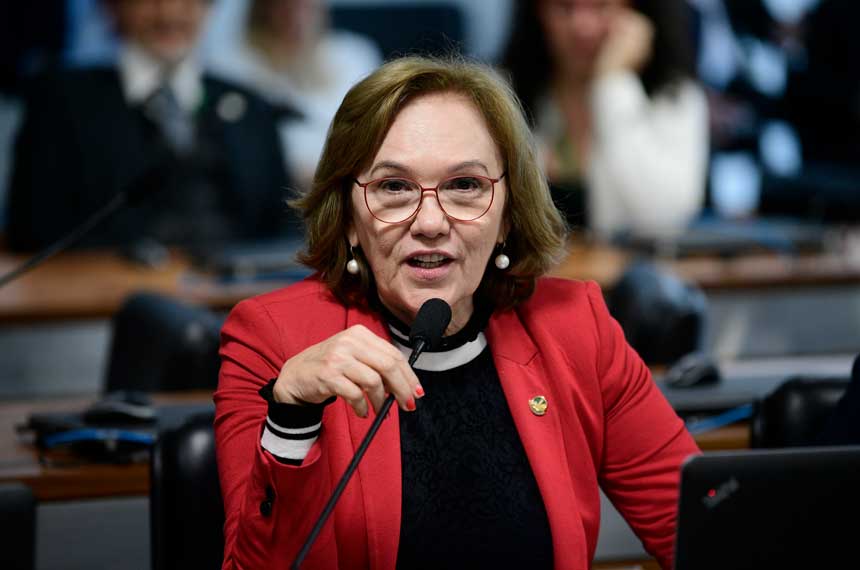 Imagem da Senadora Zenaide Maia.