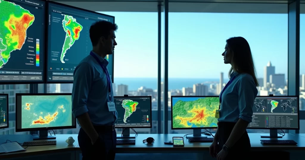 Fiscalização da Anatel em central de telecomunicações no Rio Grande do Norte